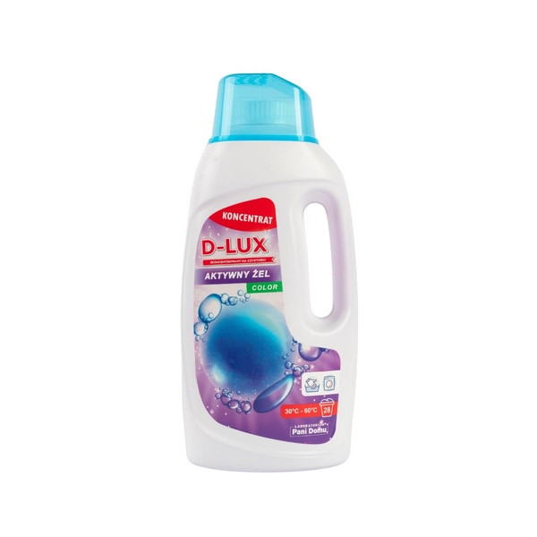 D-LUX Aktywny żel do prania 1,4 l Color Koncentrat - 28 prań