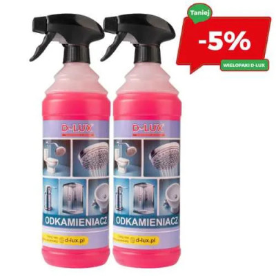 D-LUX Odkamieniacz 1000 Ml - Zestaw 2 Butelek Z Rabatem